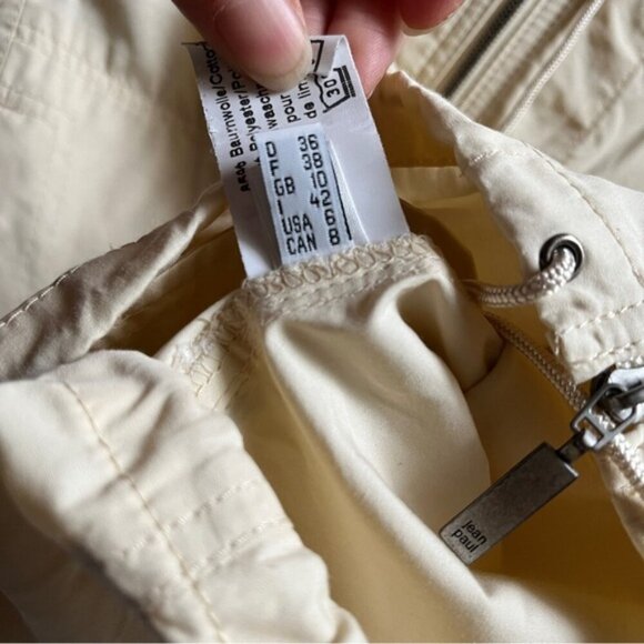 Jean Paul Freiheit 11 cotton full zip hoodie sleeveless vest Sz 6 - Picture 4 of 7